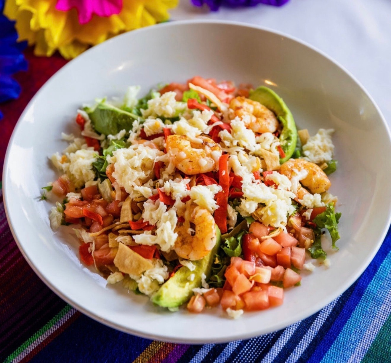 Grilled Gulf Shrimp Salad