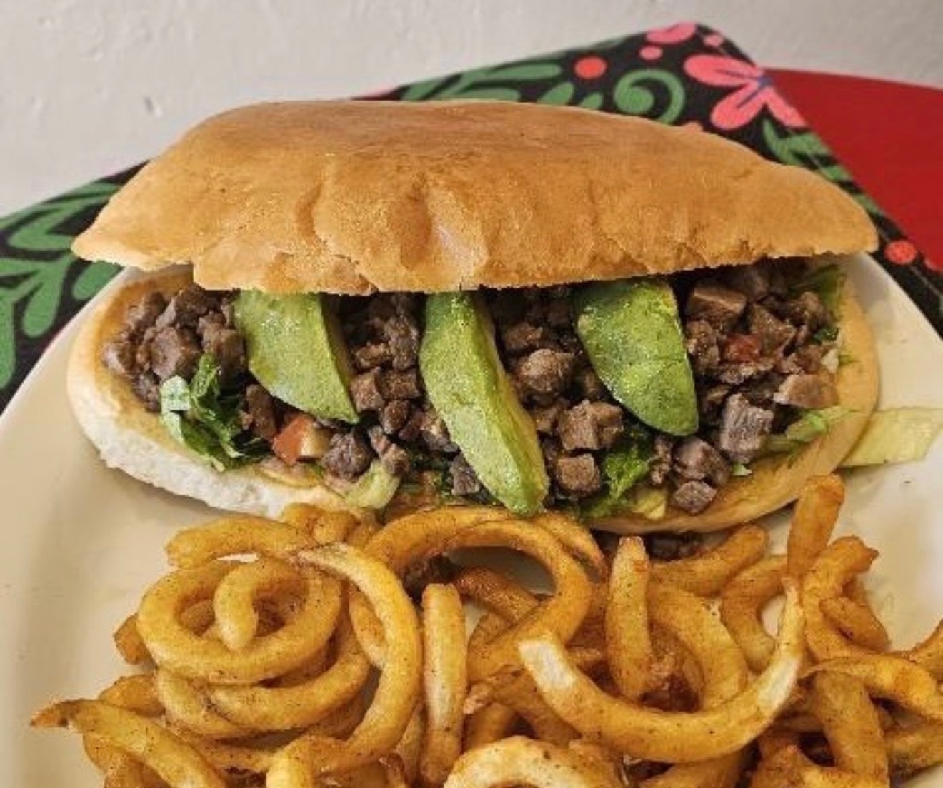 Torta de Asada Plate
